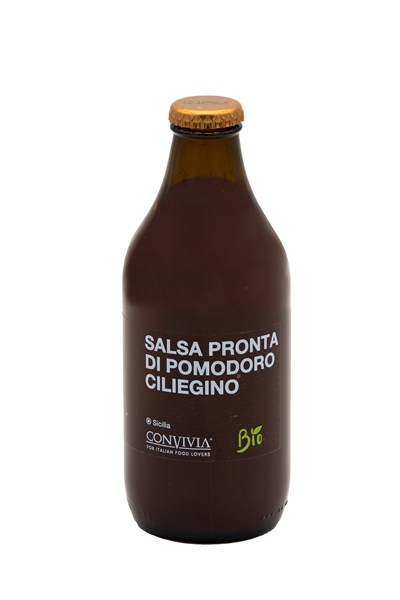 Flasche Bio-Kirschtomatensauce